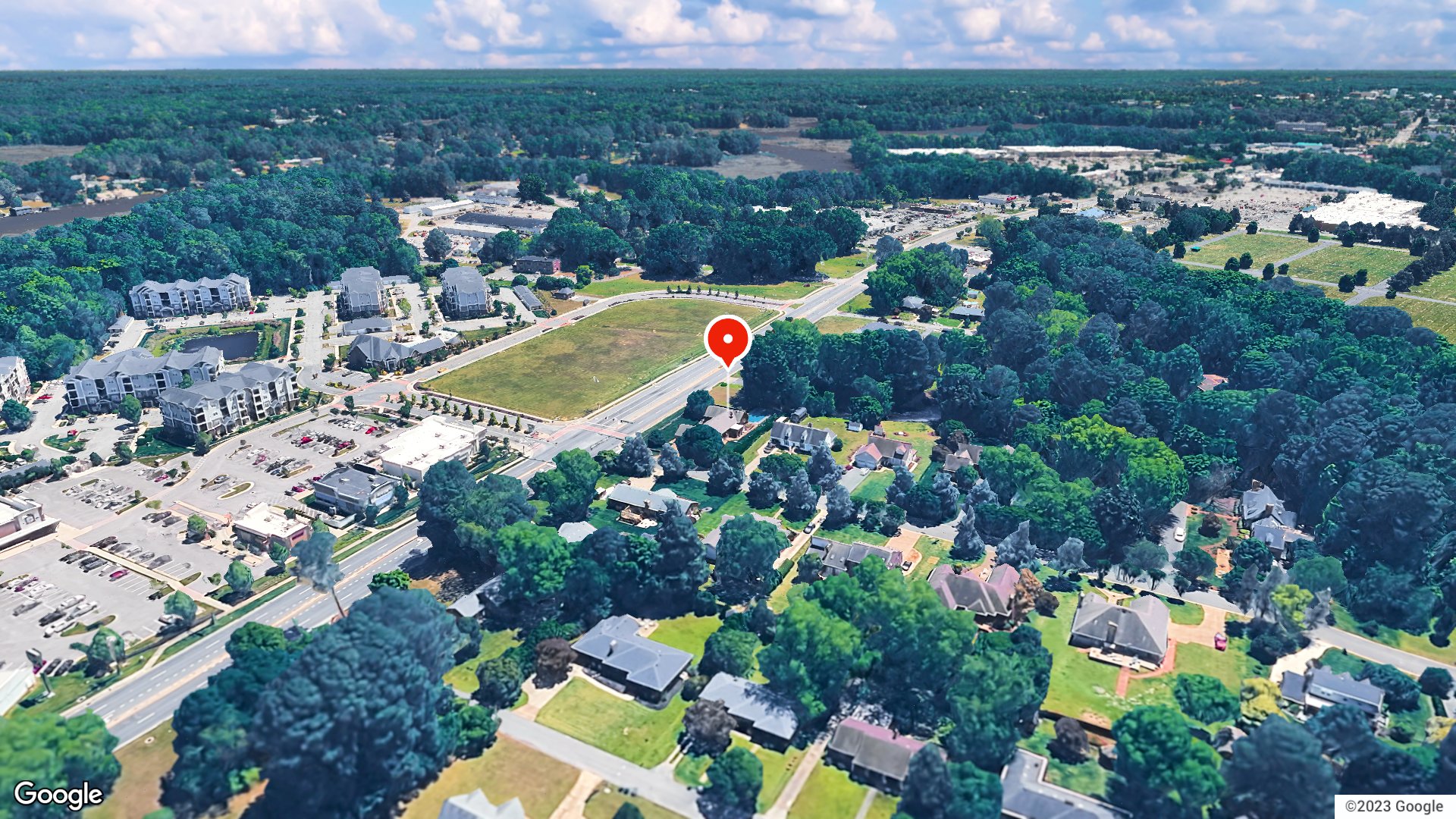 Aerial view