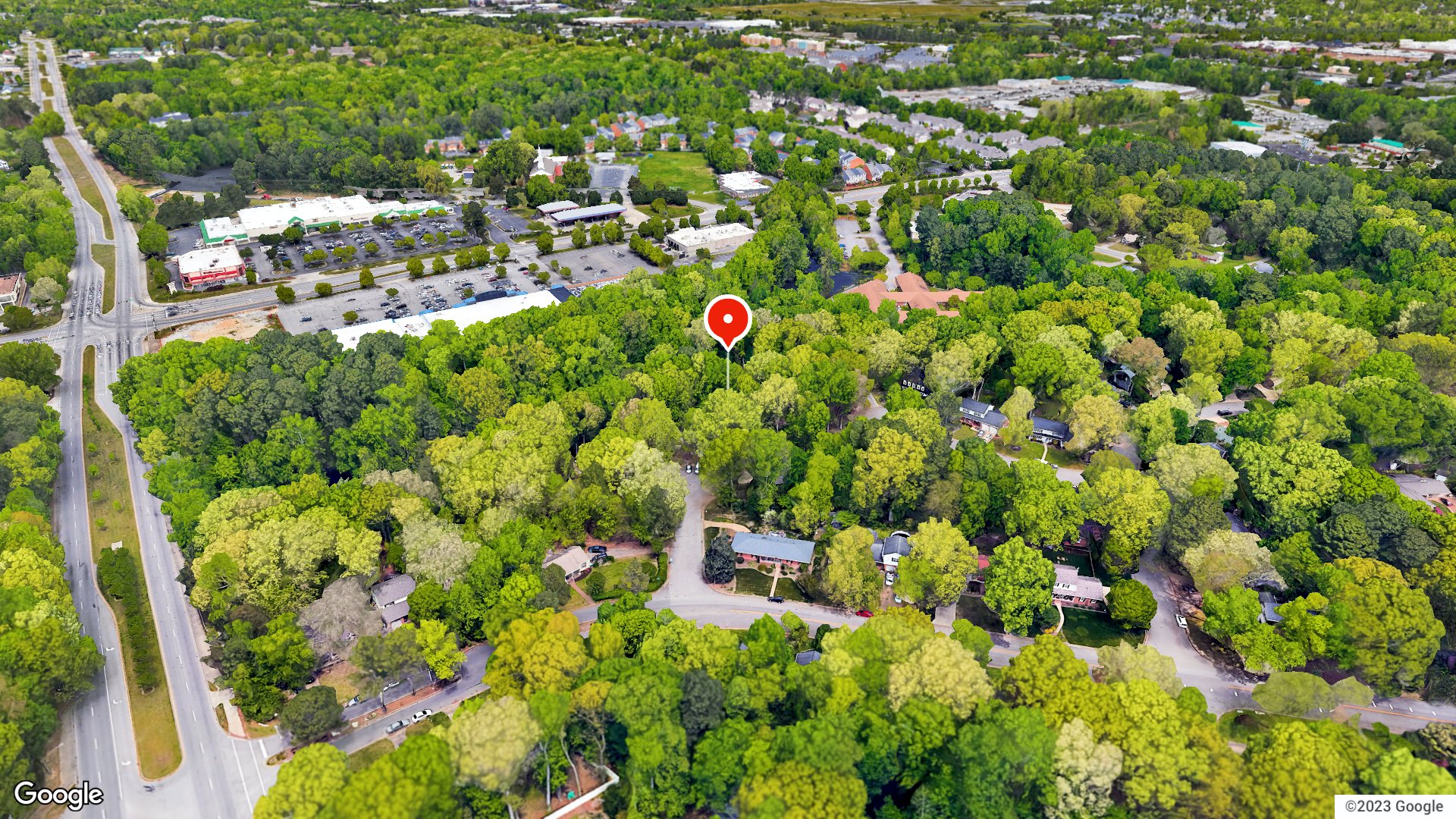Aerial view