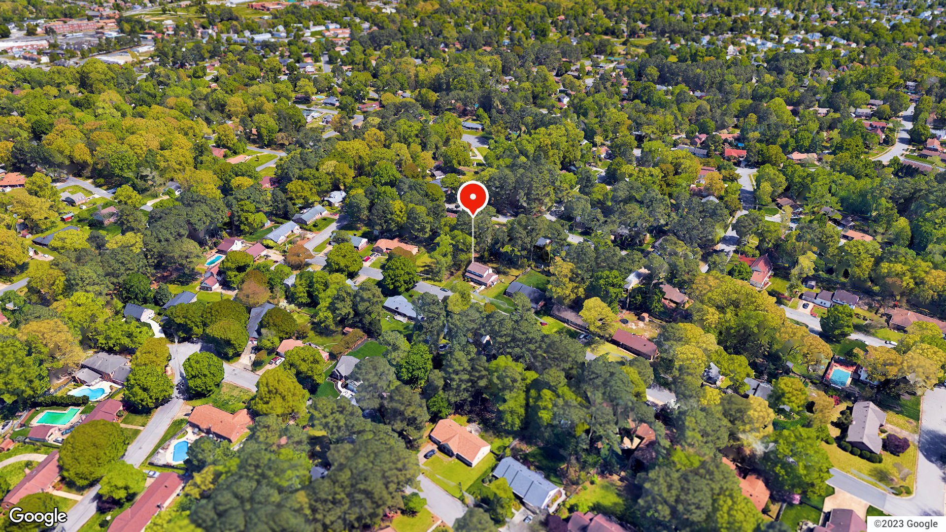 Aerial view