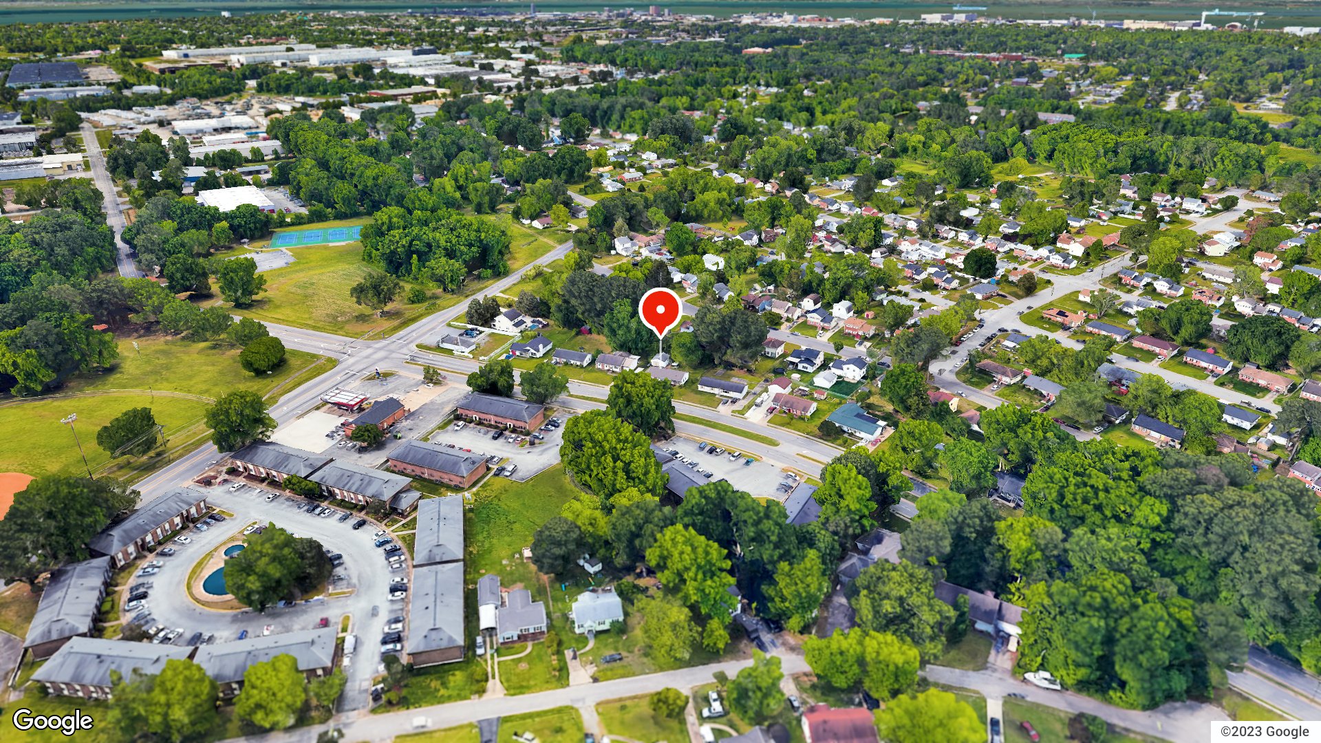 Aerial view