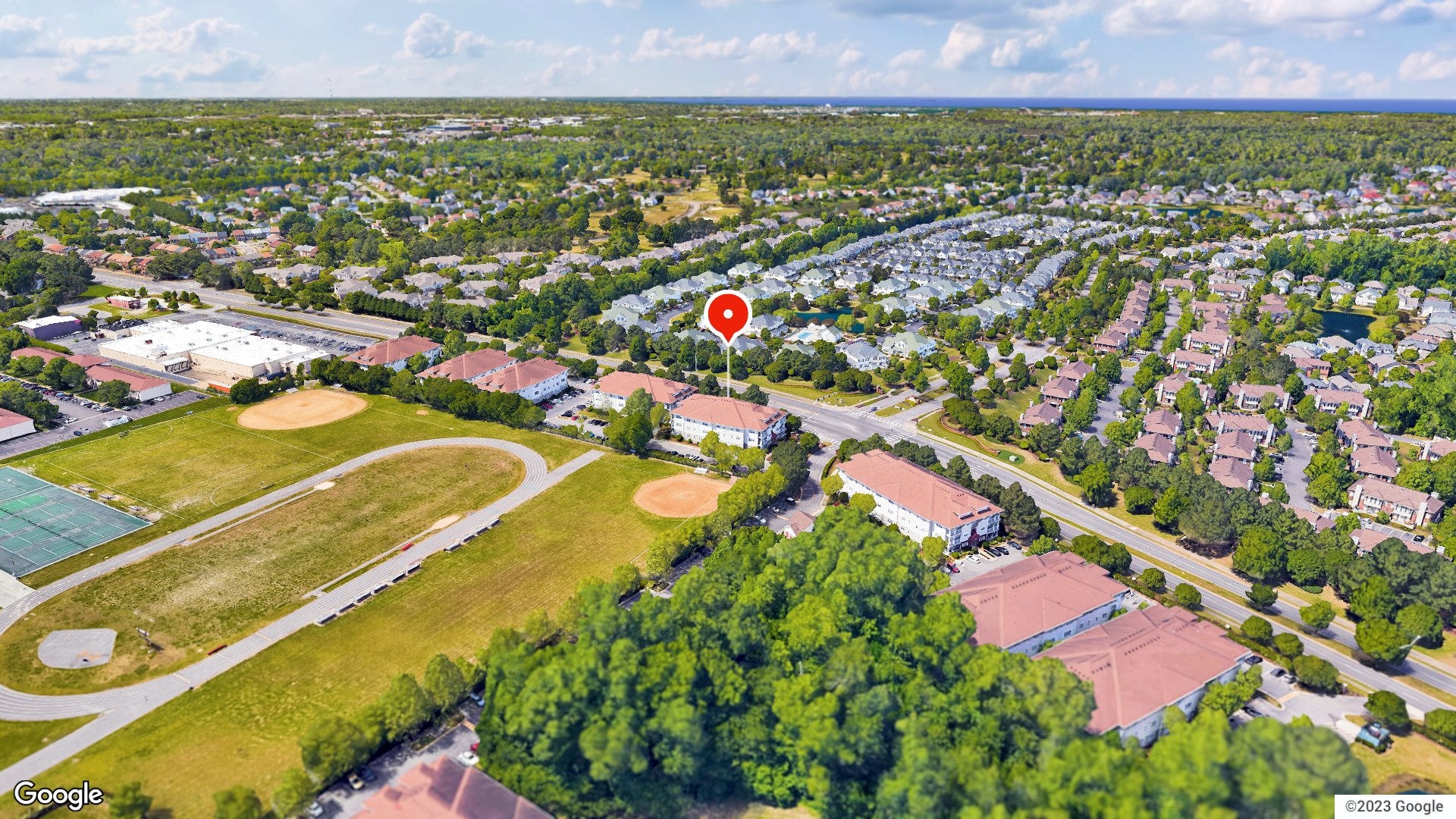 Aerial view
