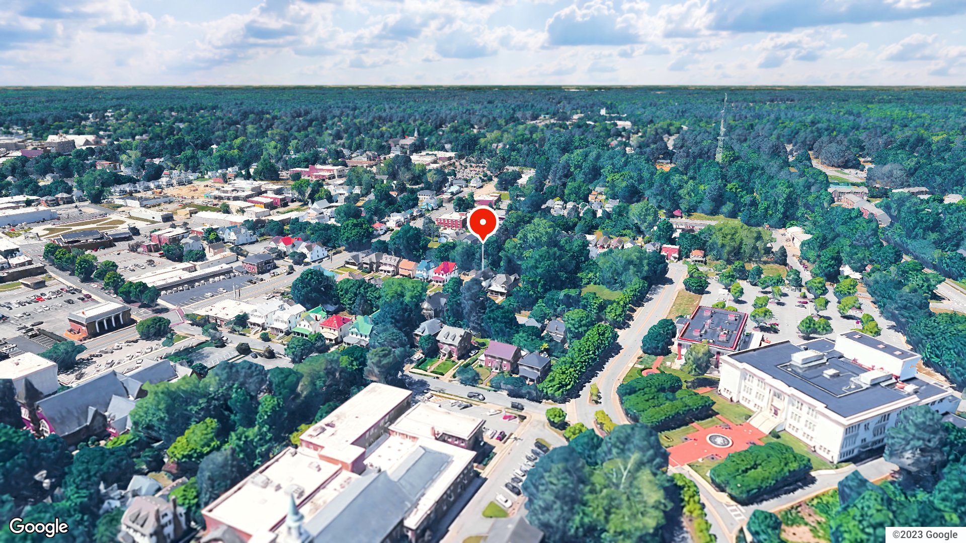 Aerial view