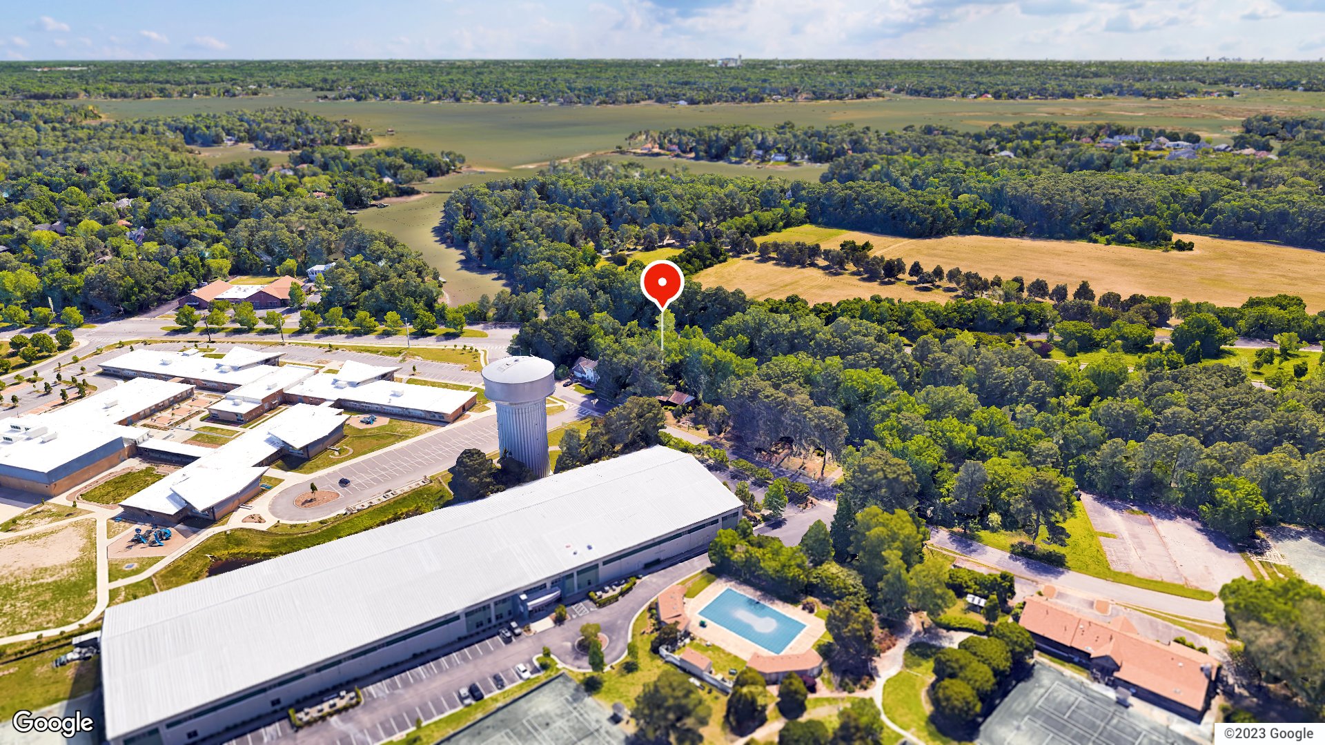 Aerial view