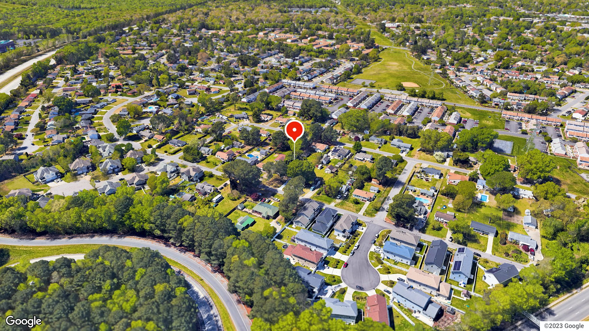 Aerial view