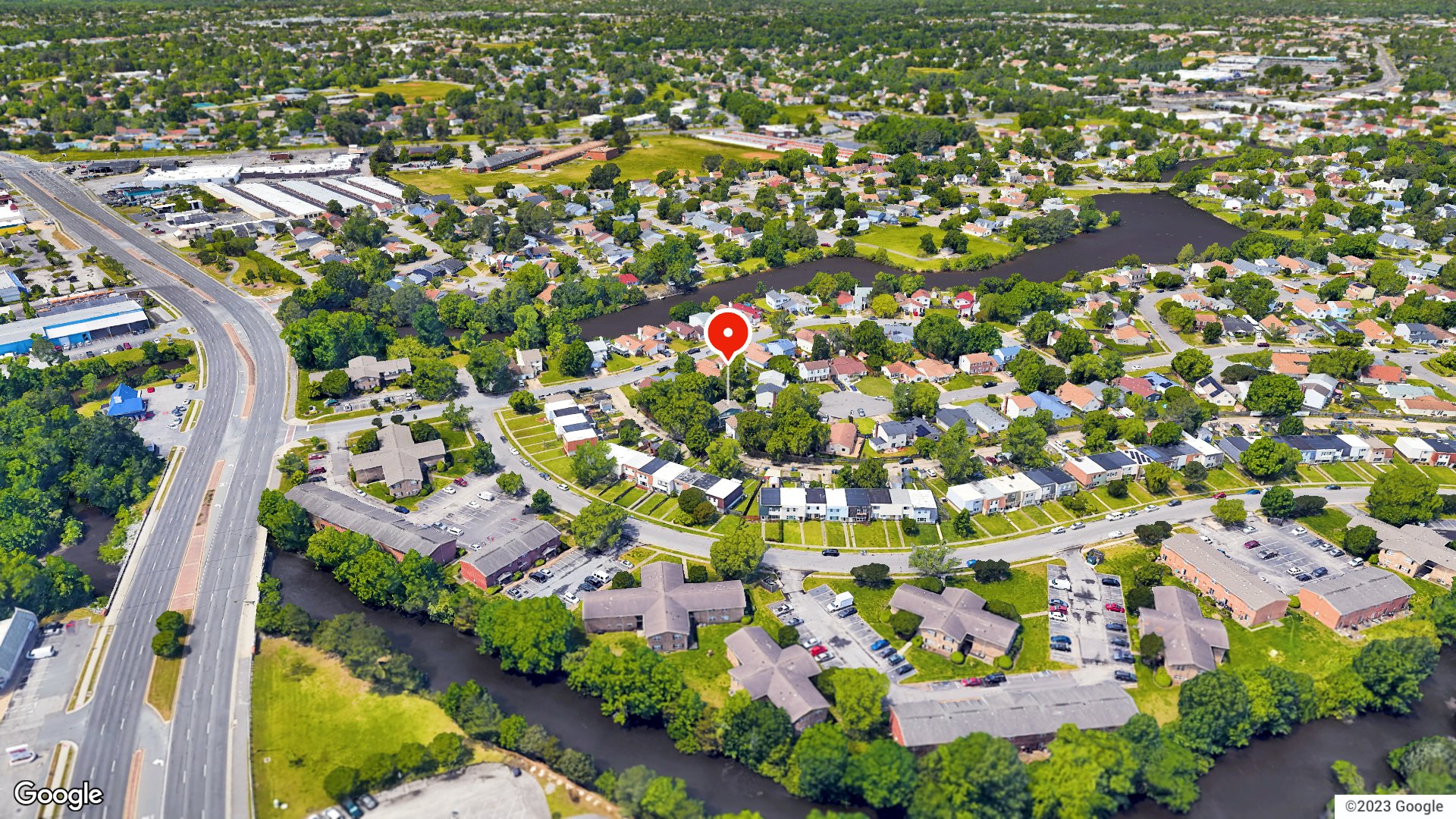 Aerial view