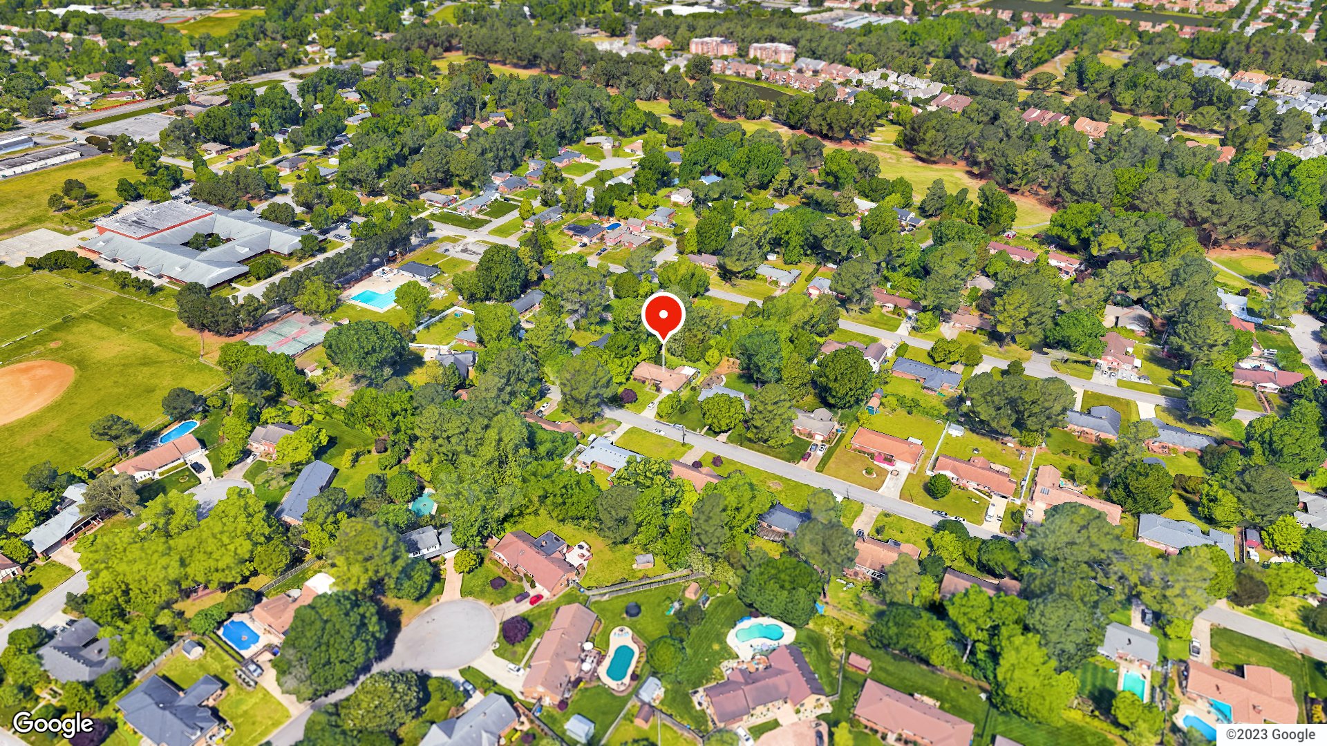 Aerial view