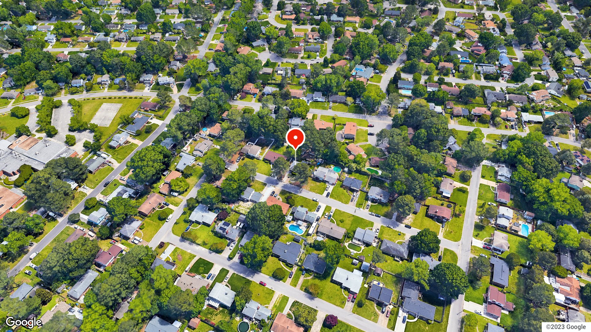Aerial view