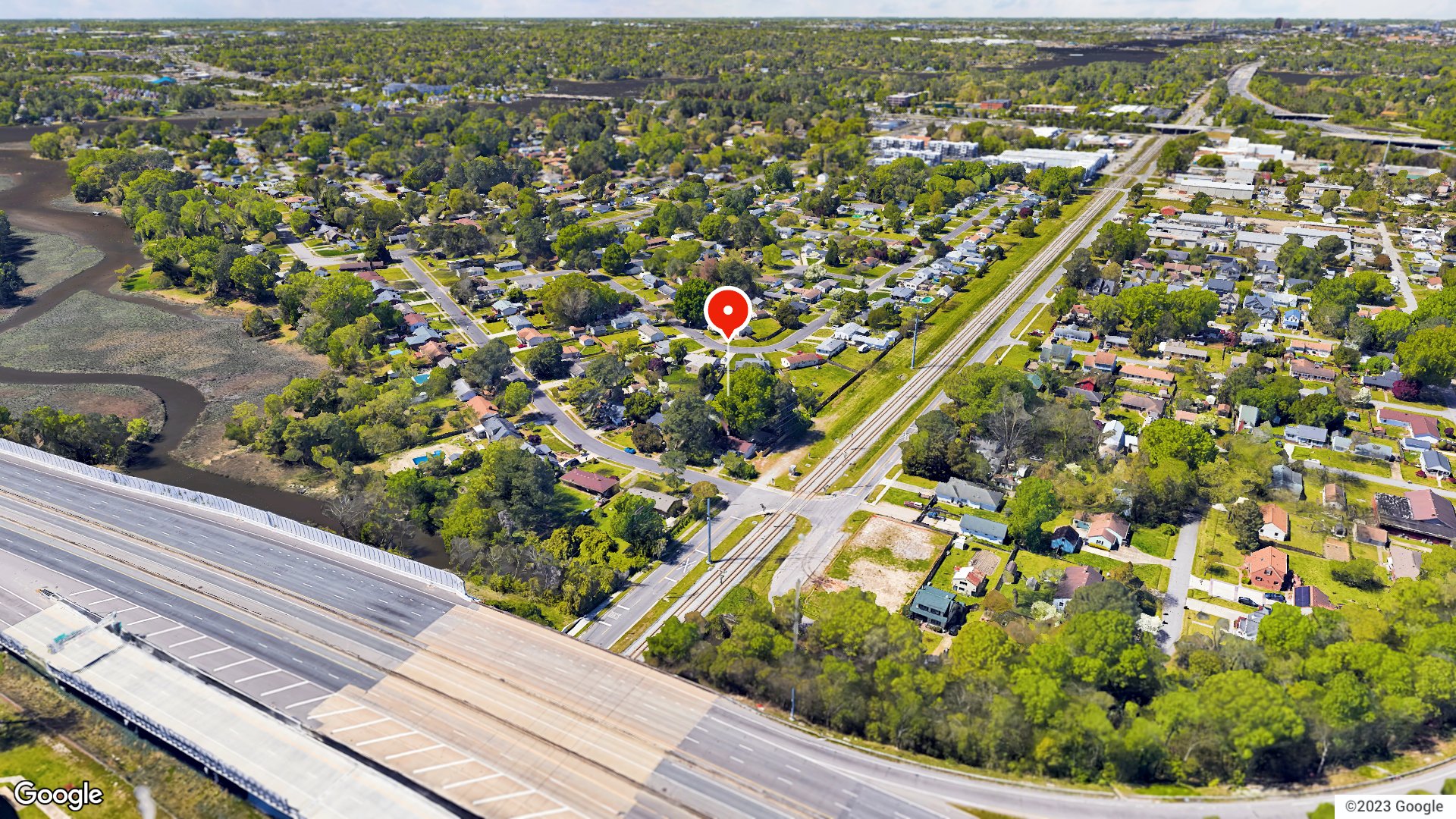 Aerial view