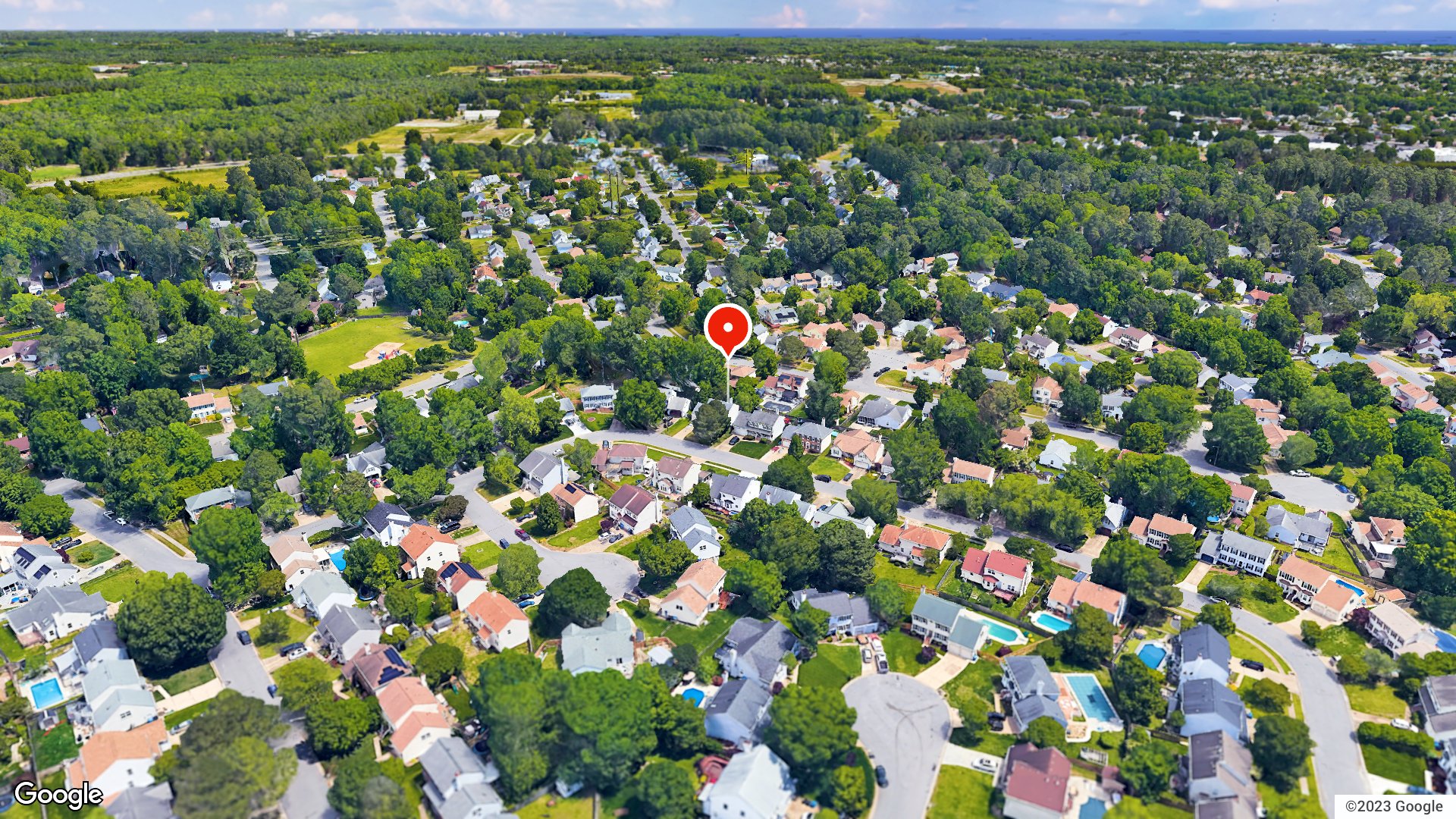 Aerial view