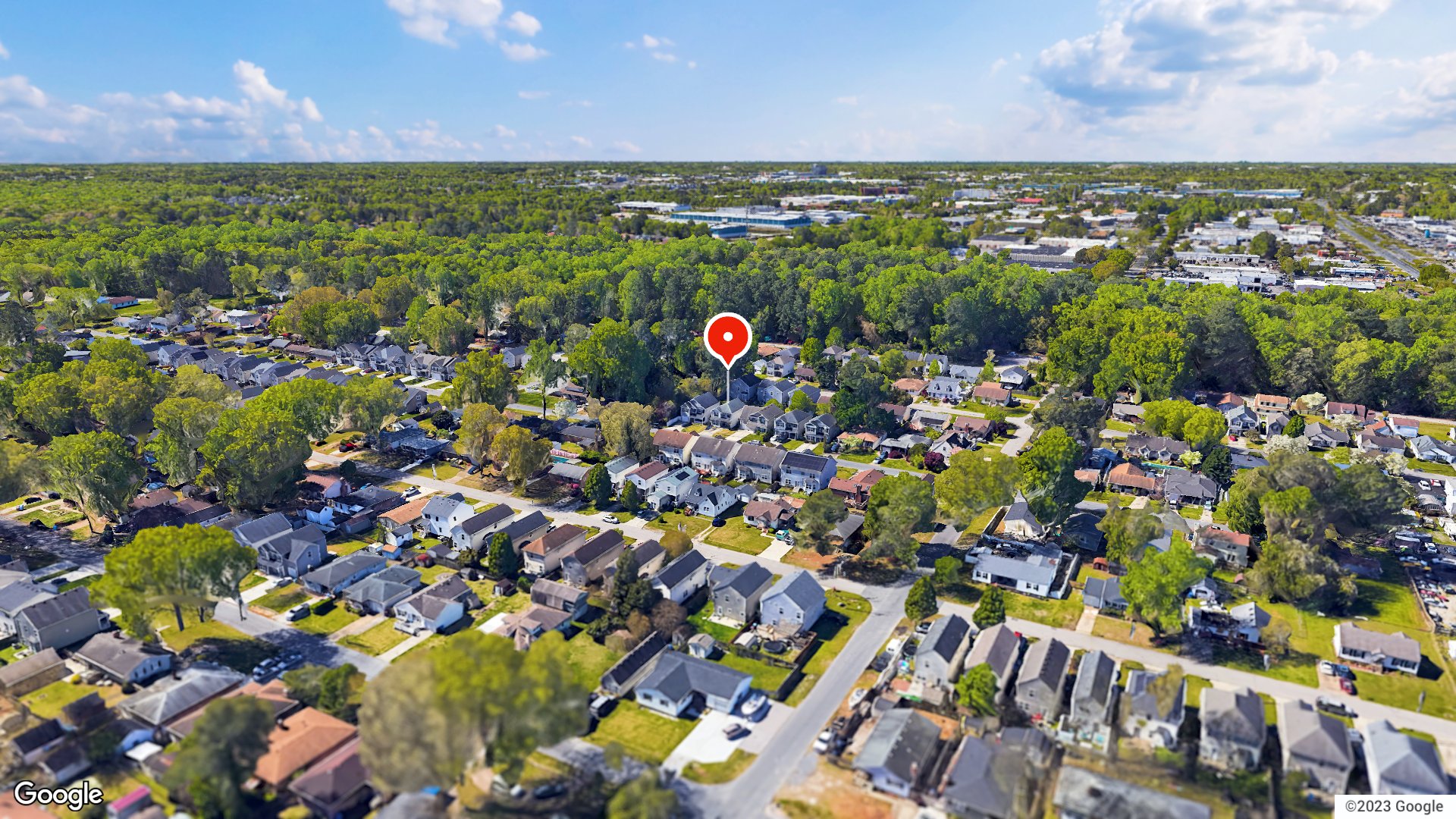 Aerial view