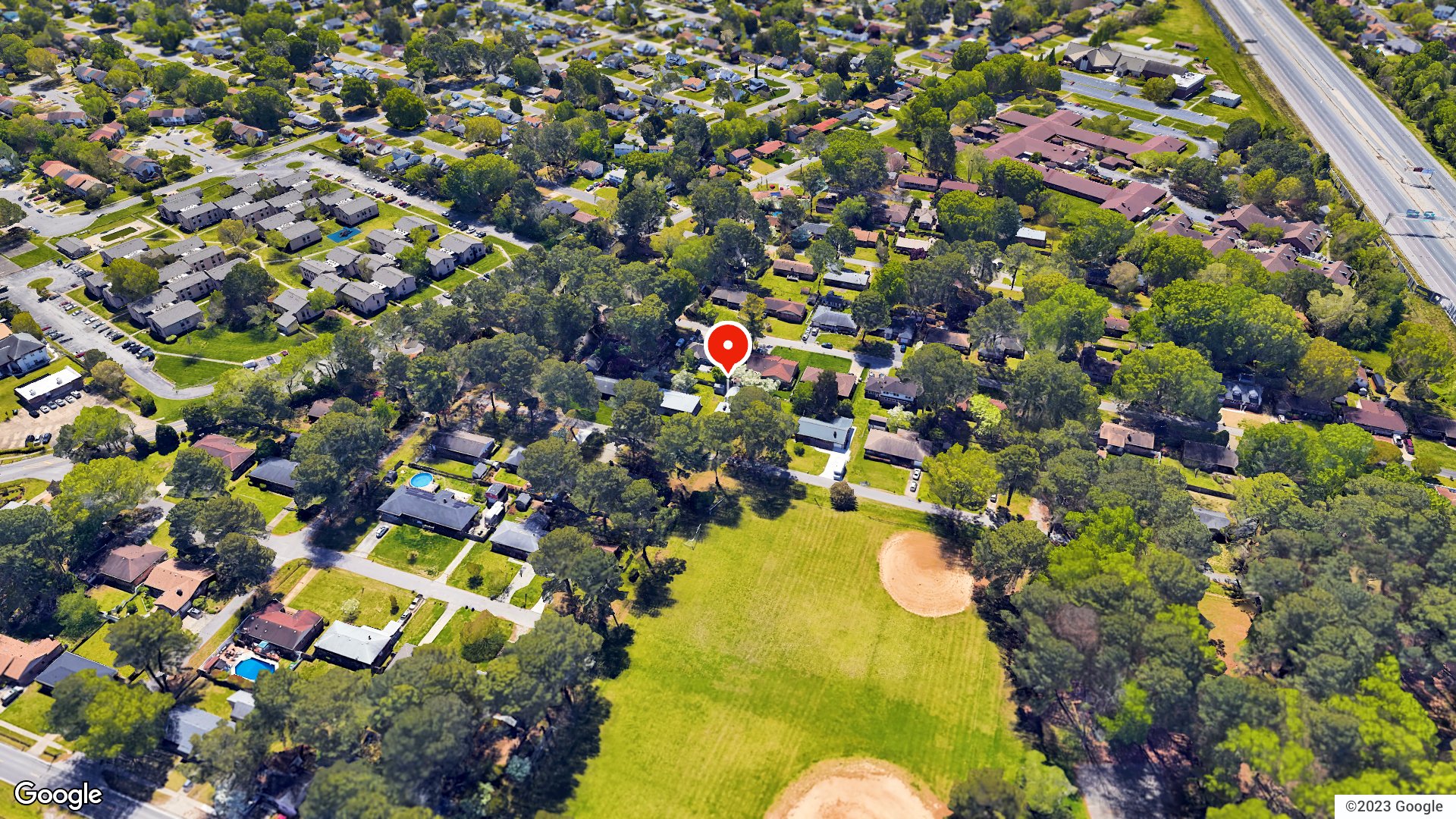 Aerial view