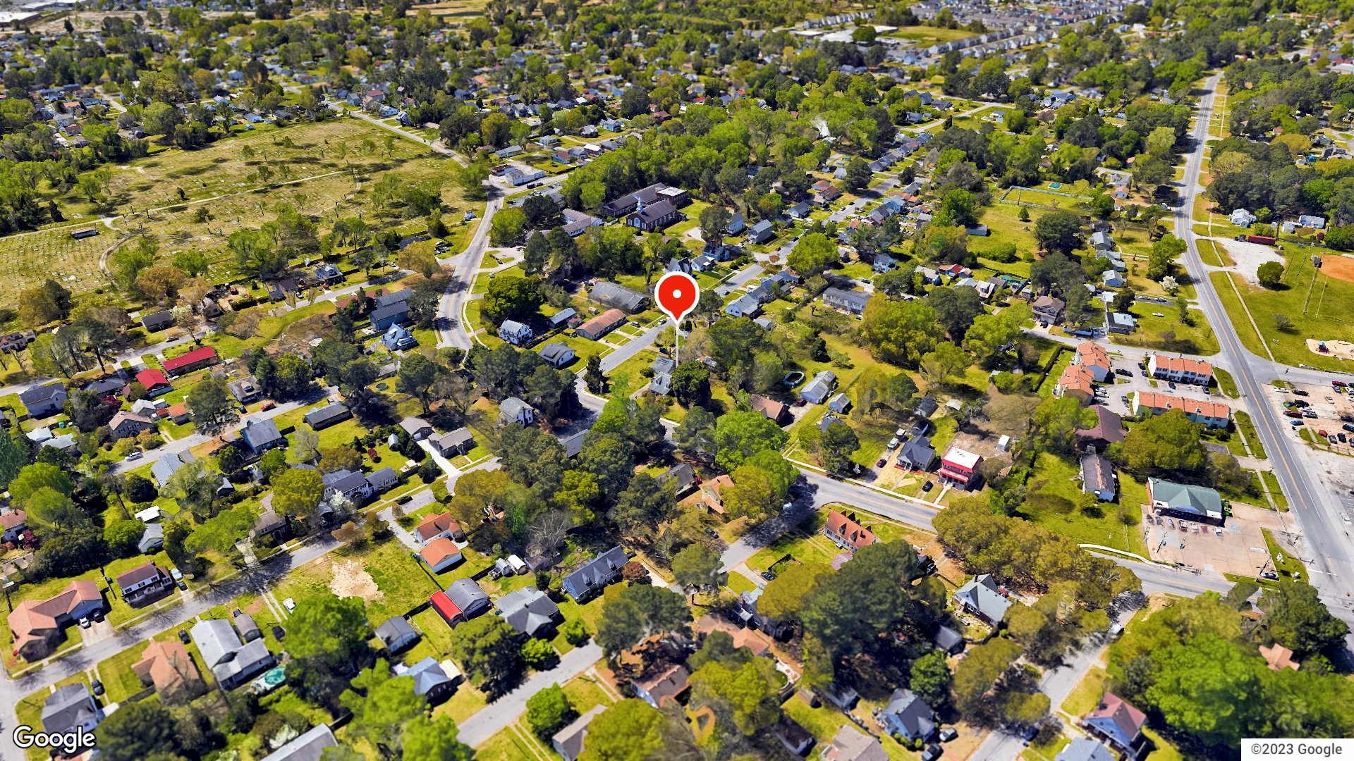 Aerial view