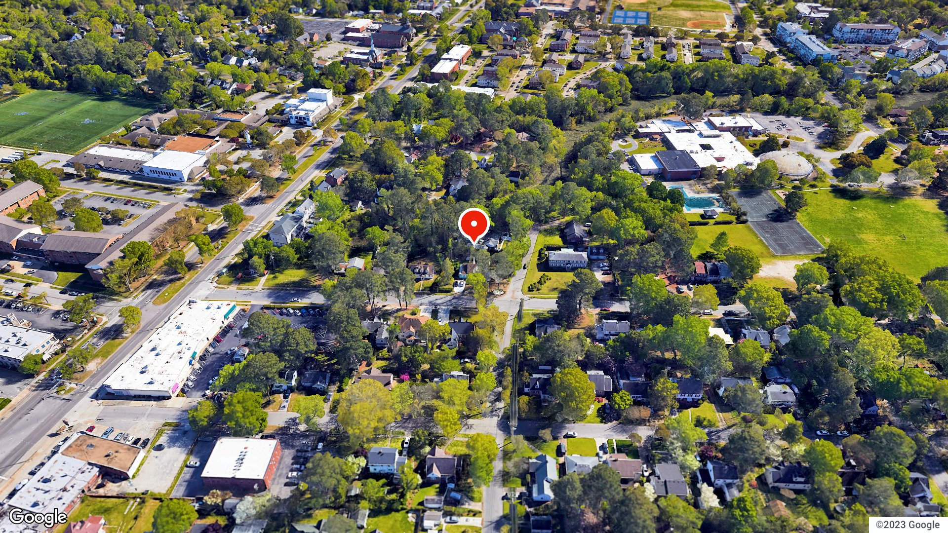 Aerial view