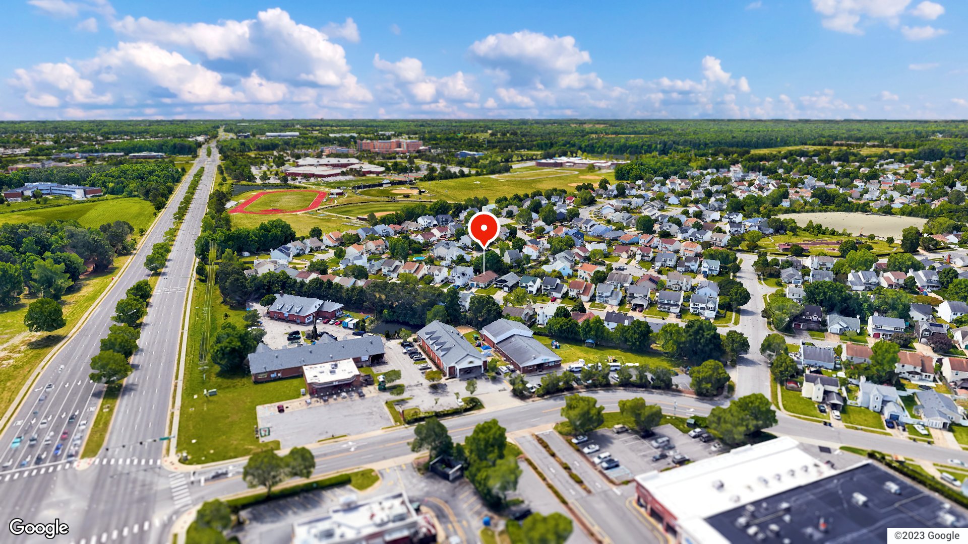 Aerial view