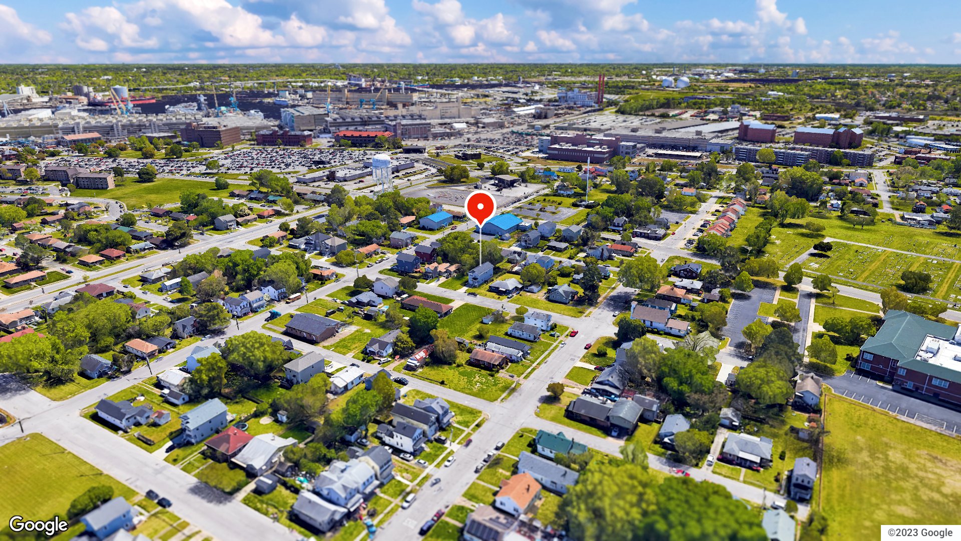 Aerial view