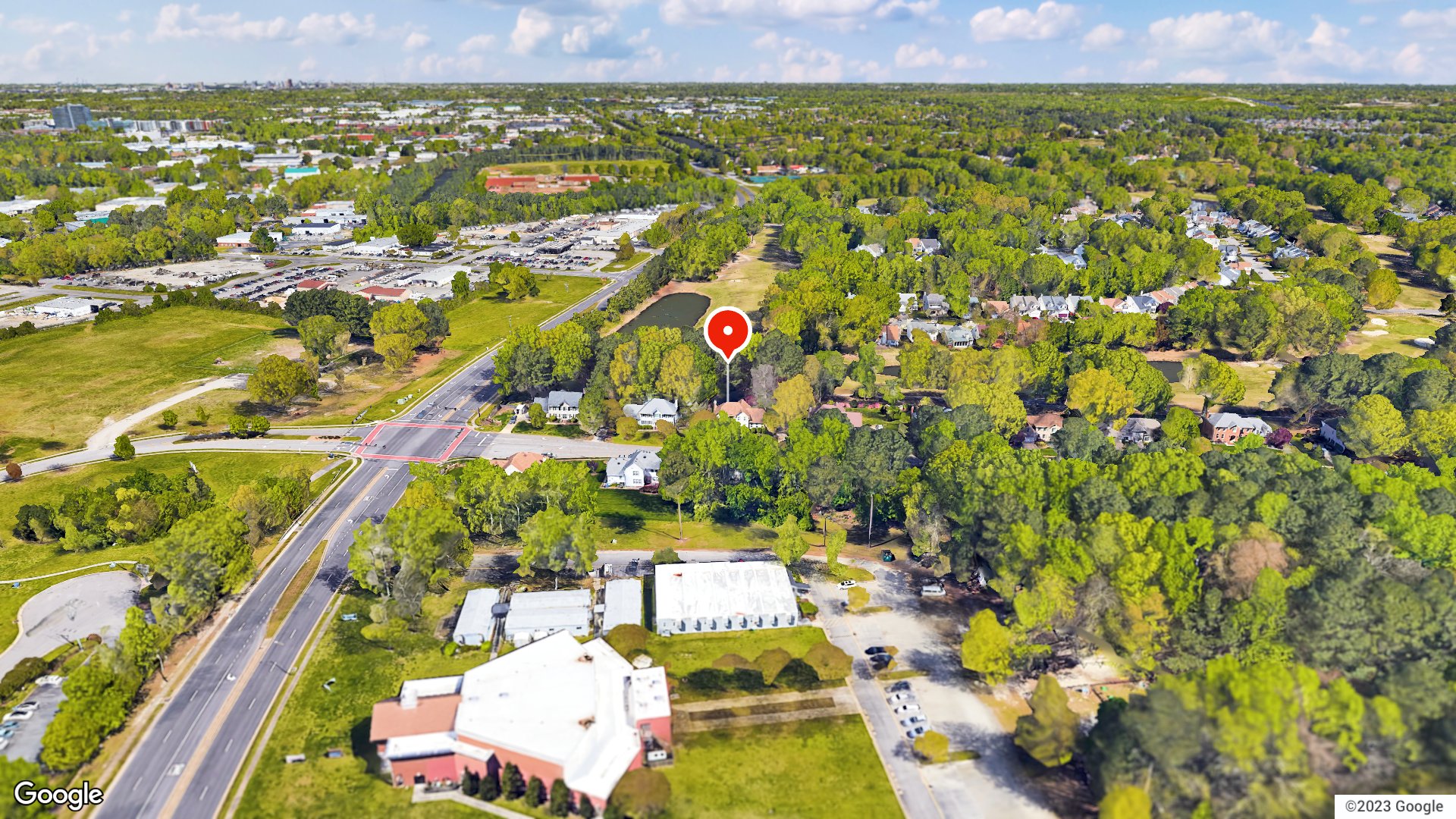 Aerial view
