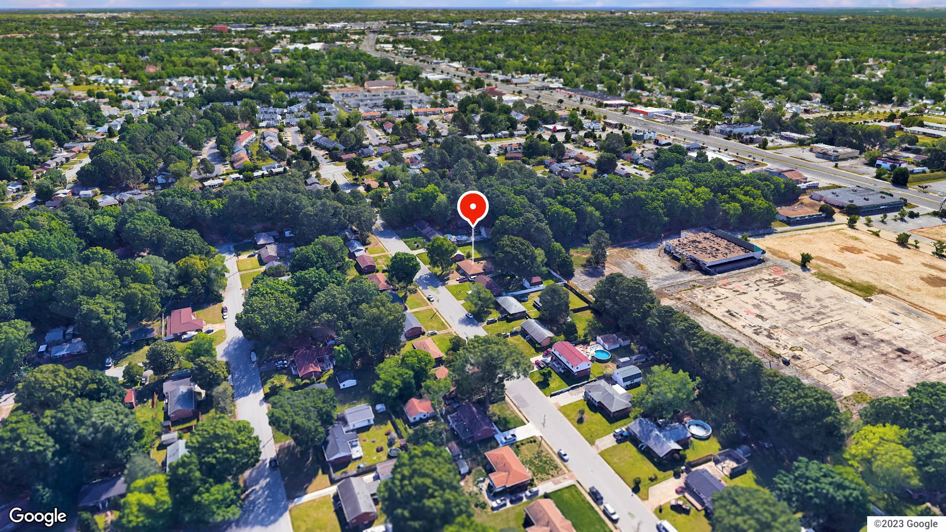 Aerial view