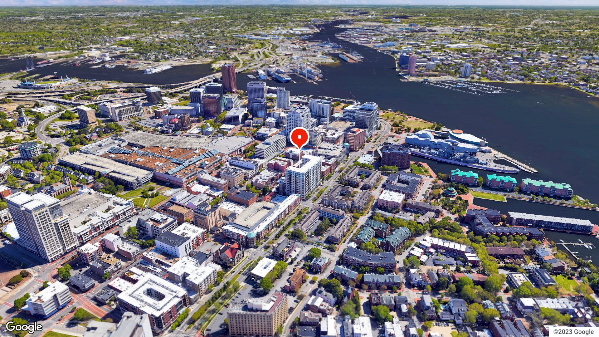 Aerial view