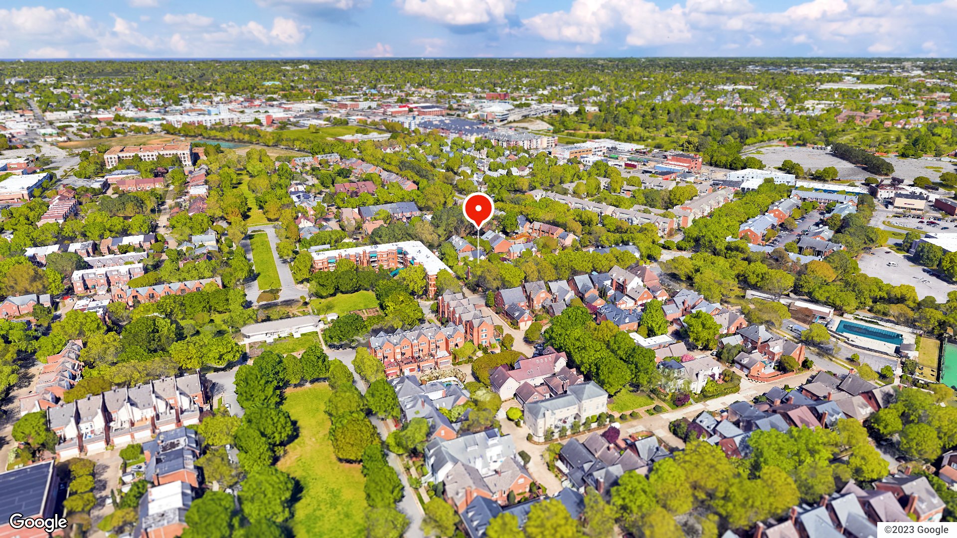 Aerial view