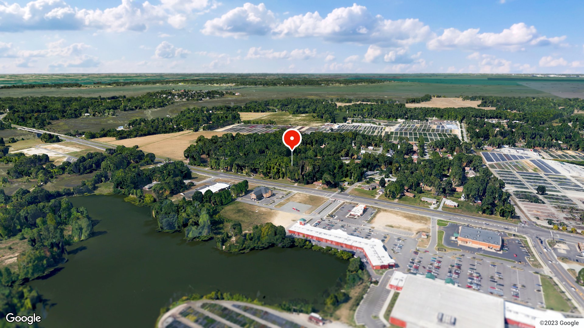 Aerial view