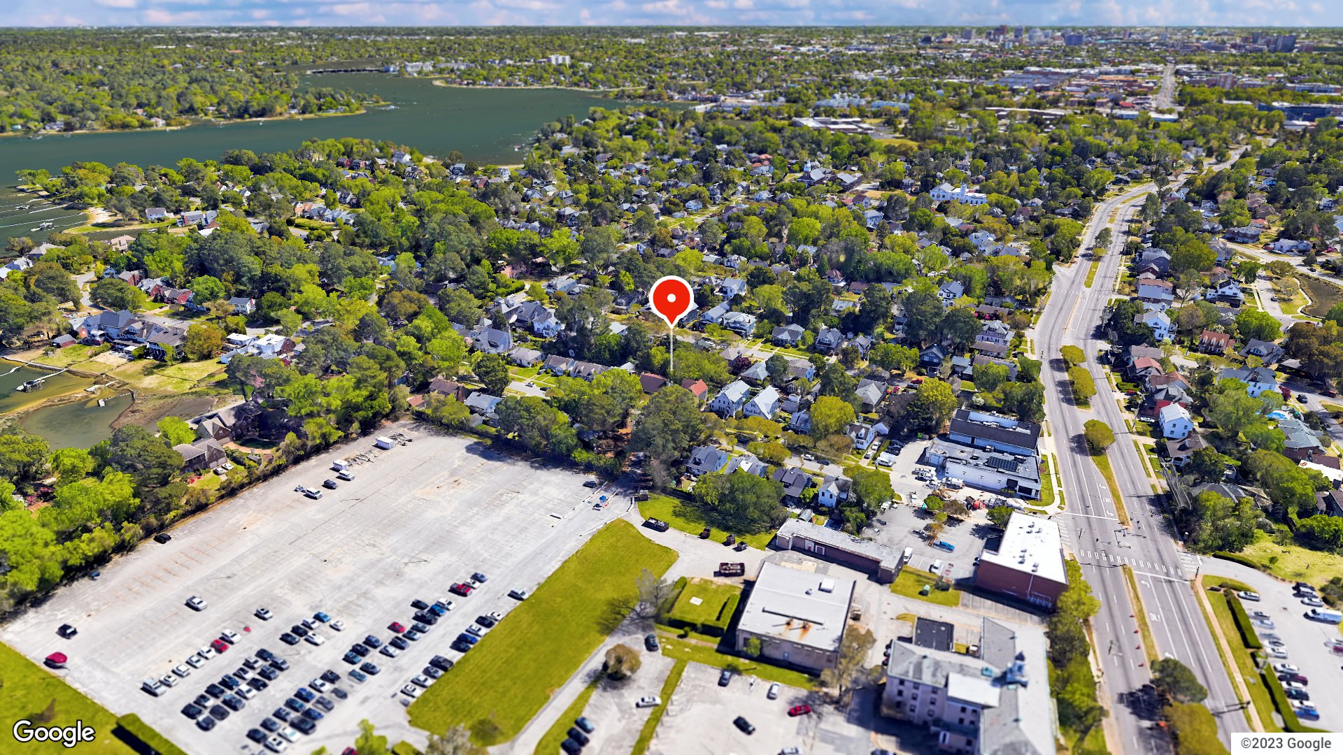 Aerial view