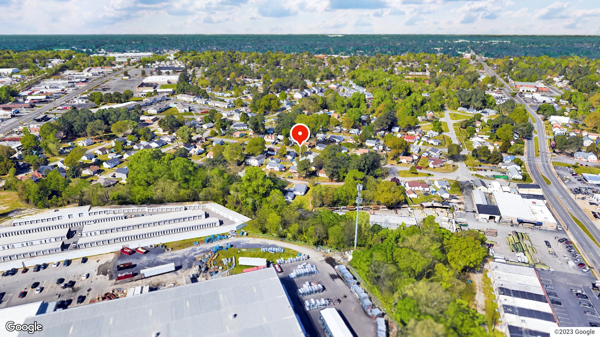 Aerial view