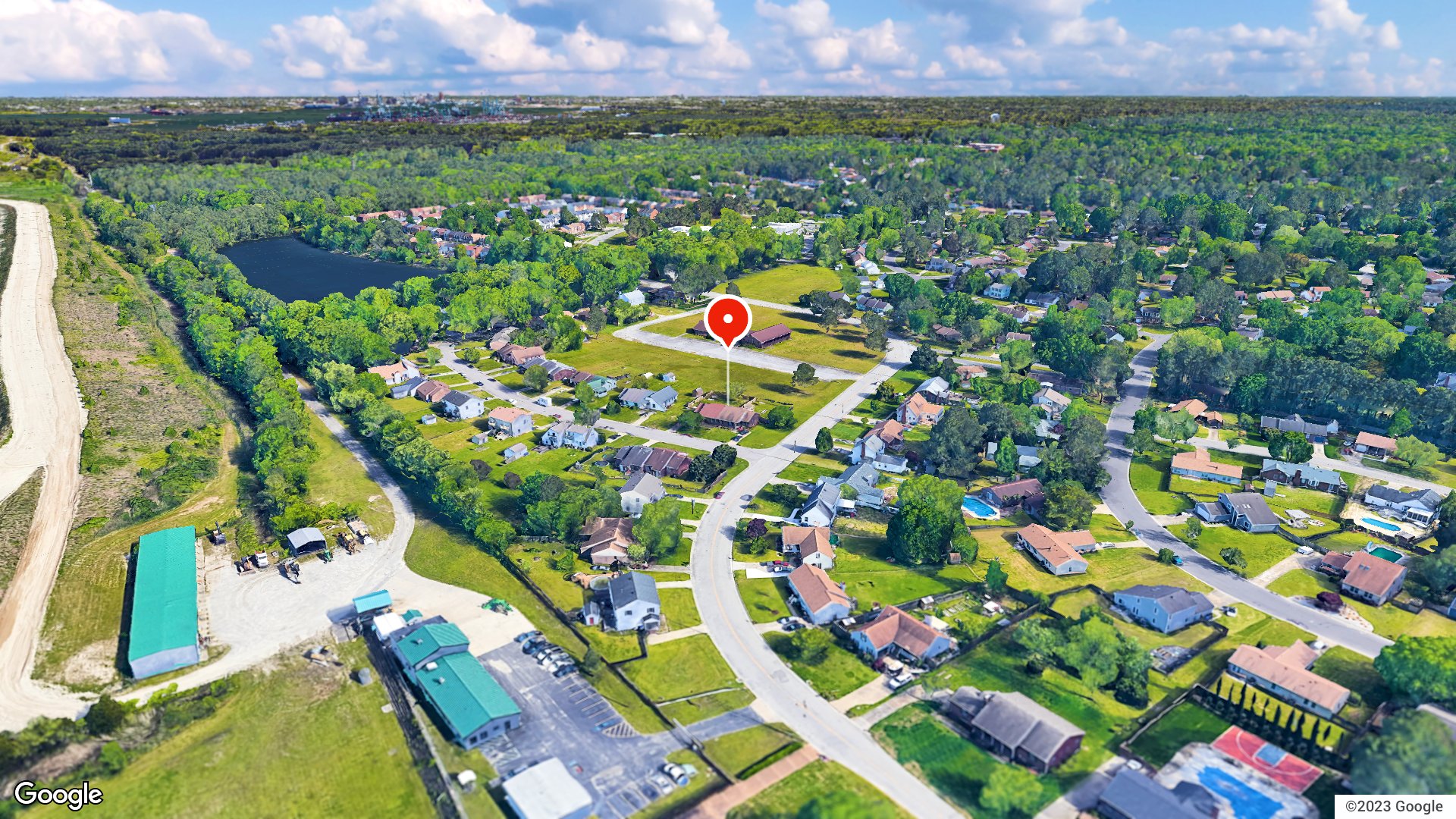 Aerial view