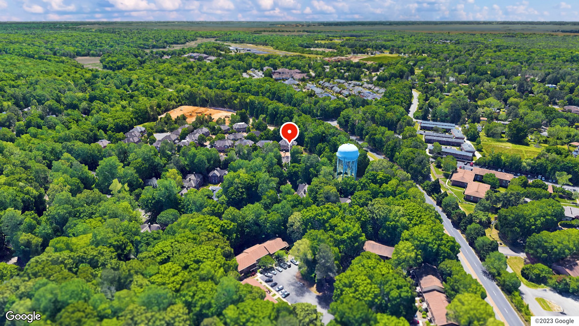 Aerial view