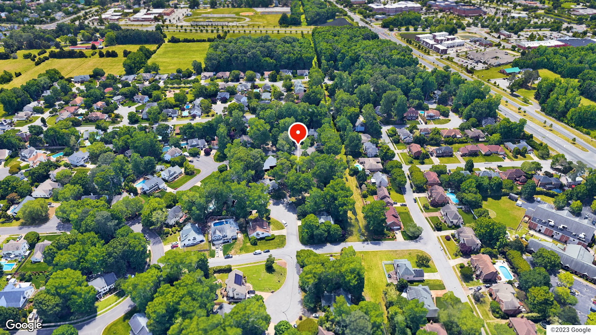 Aerial view