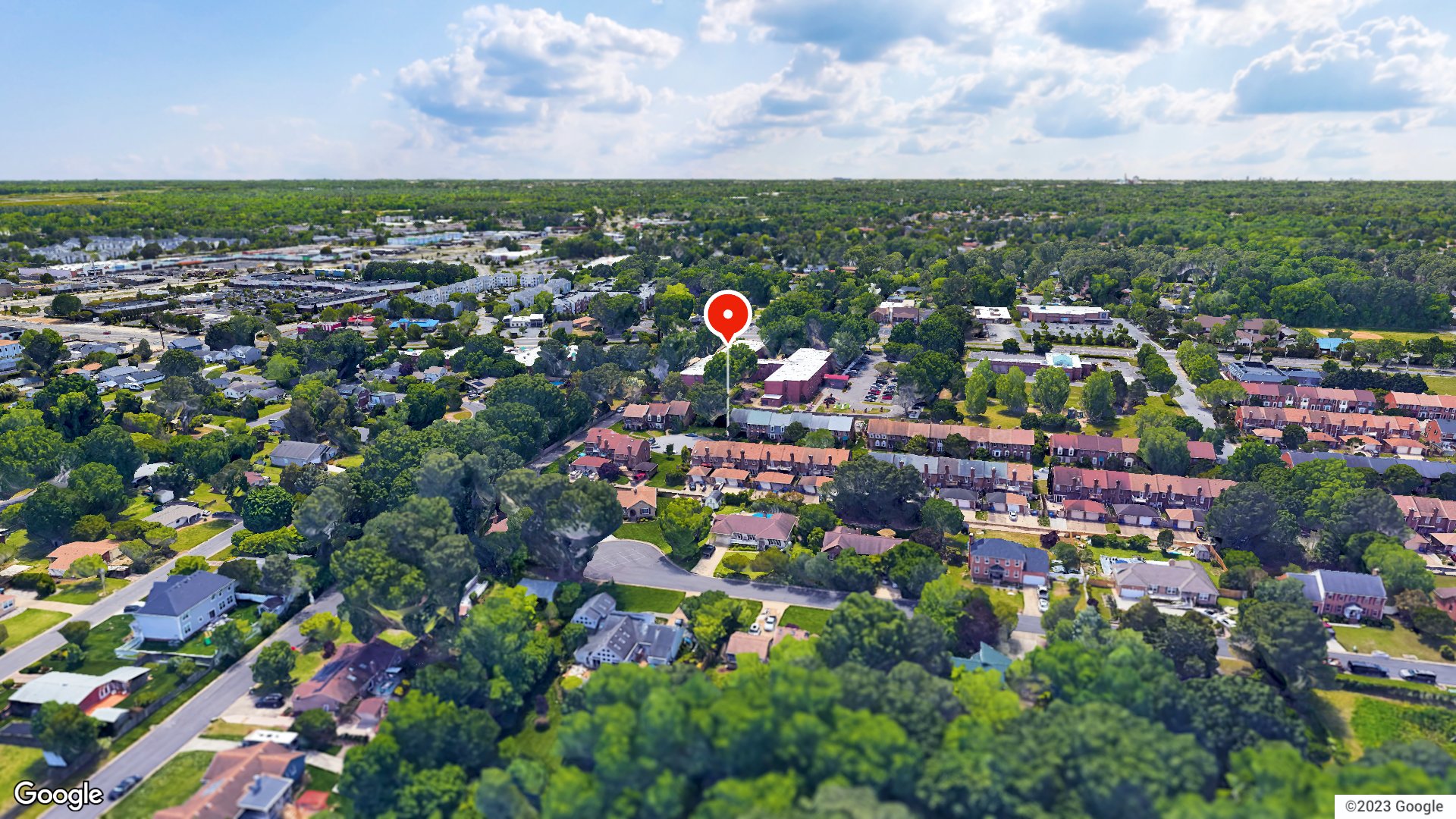Aerial view