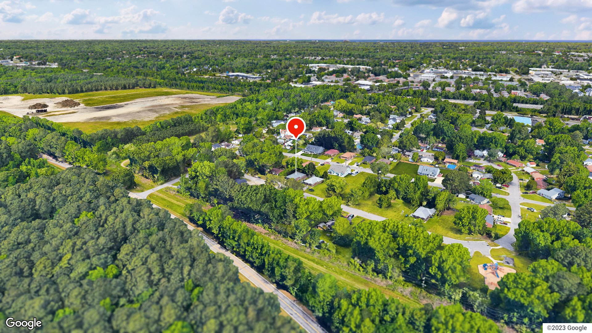 Aerial view