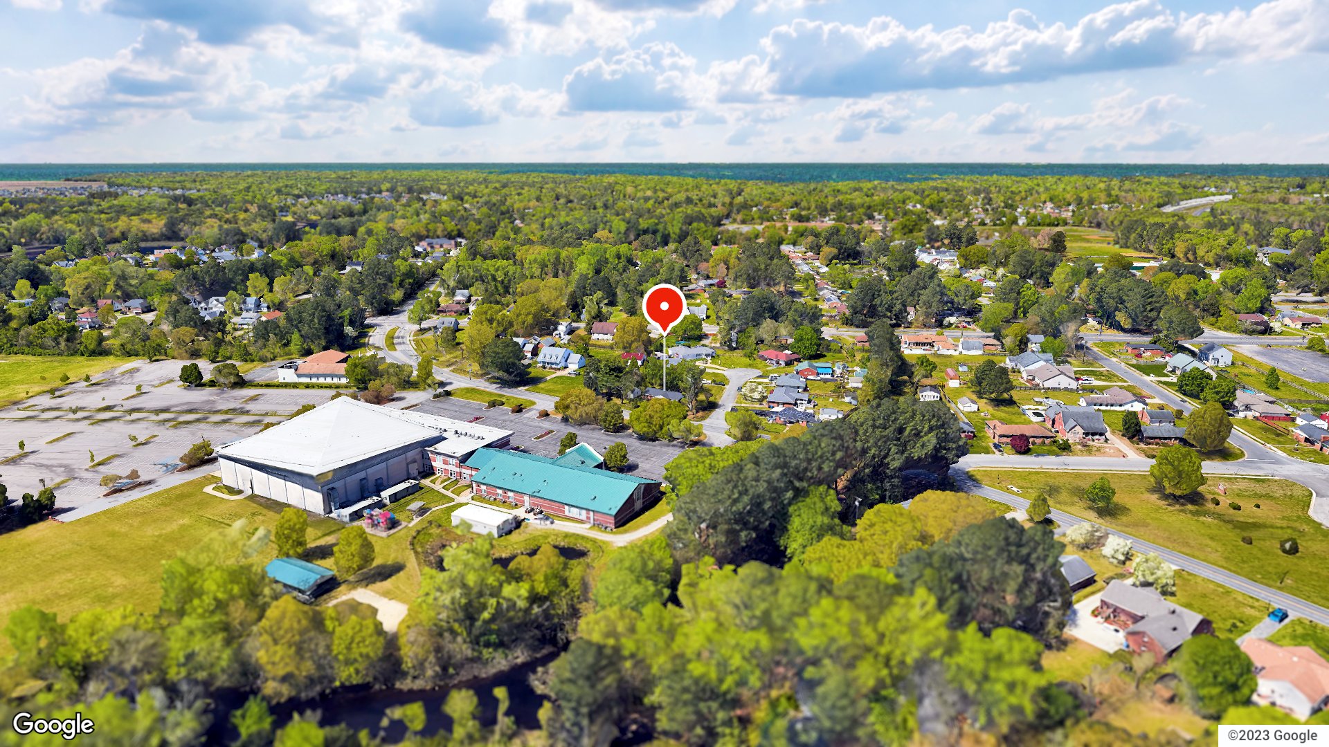 Aerial view
