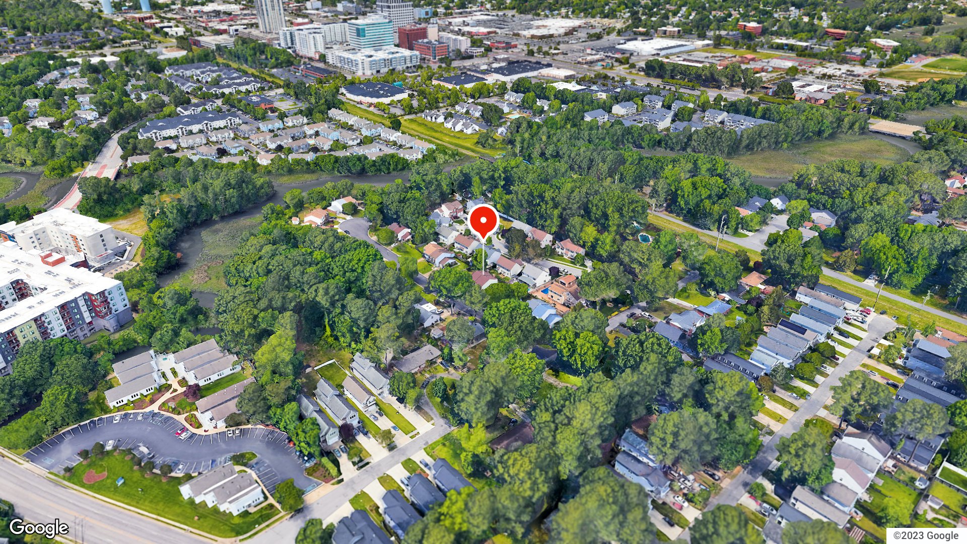 Aerial view