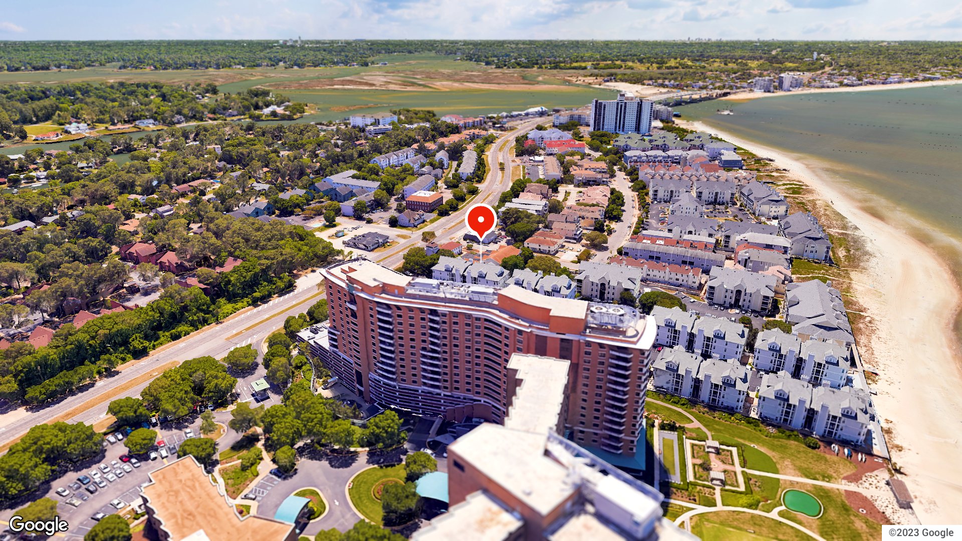 Aerial view
