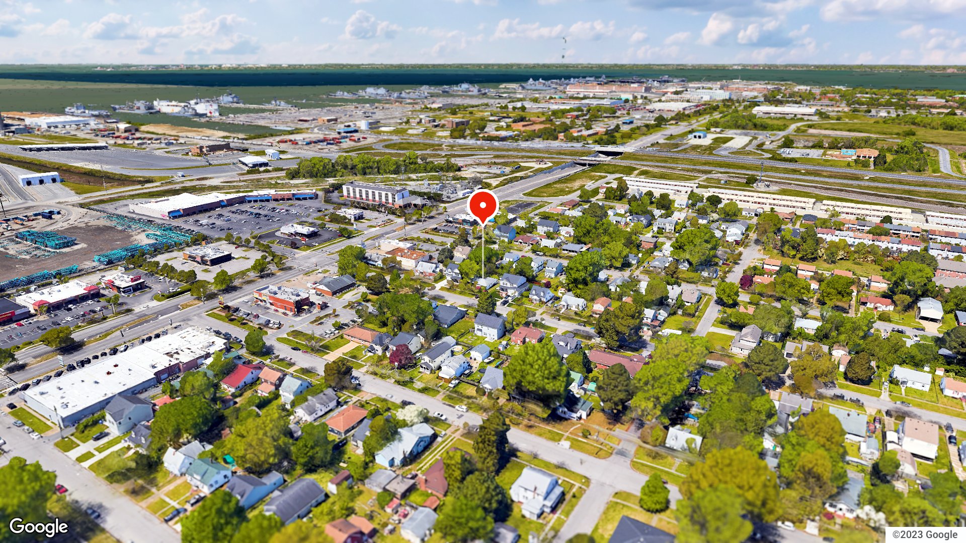 Aerial view