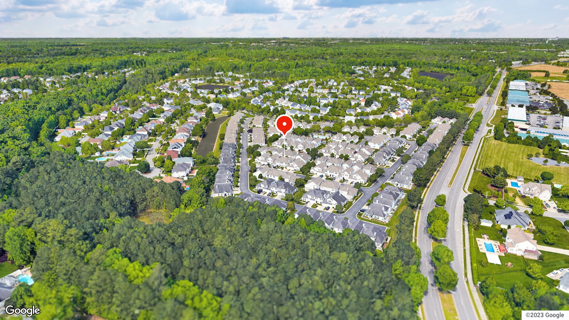 Aerial view