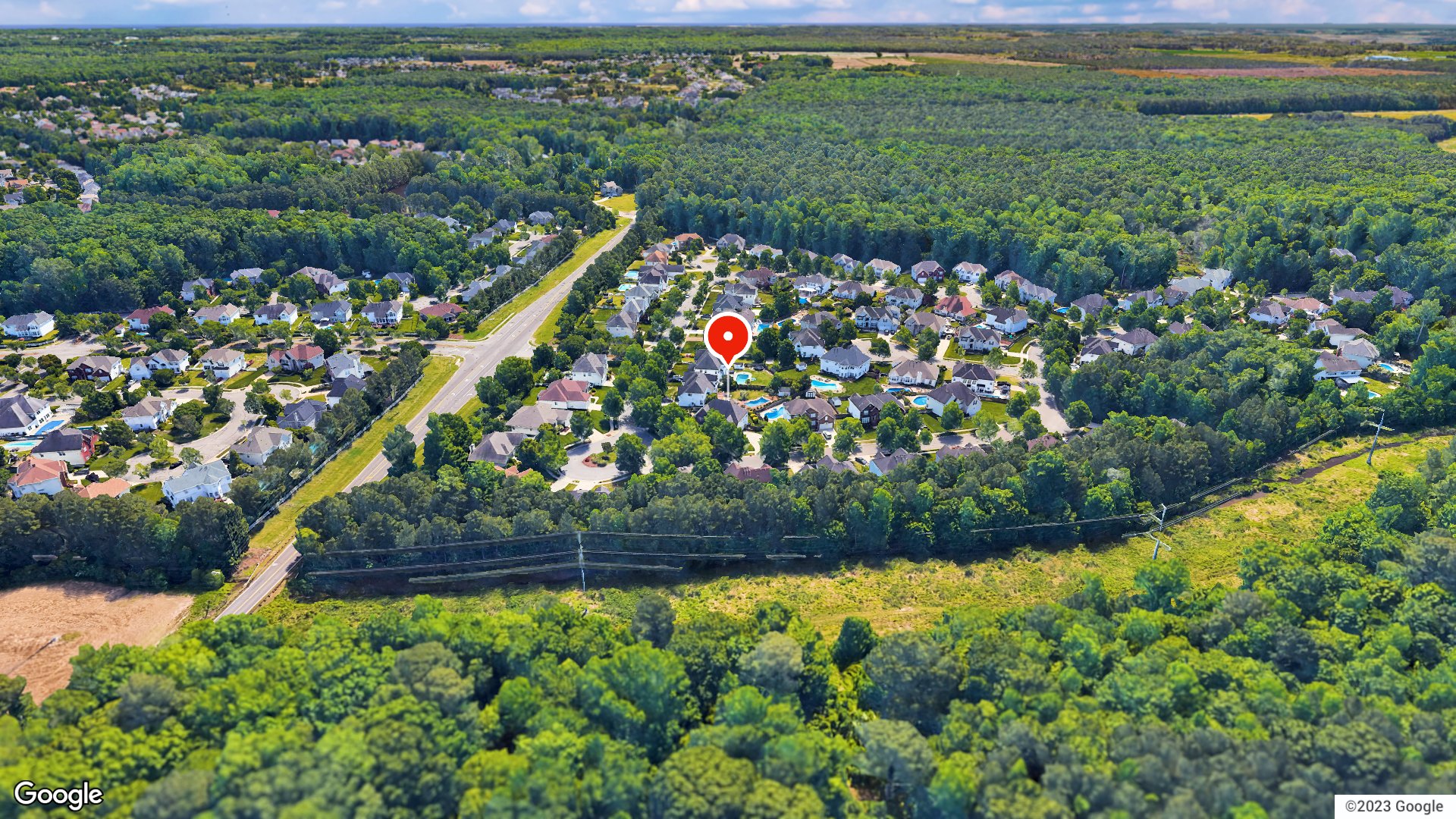 Aerial view