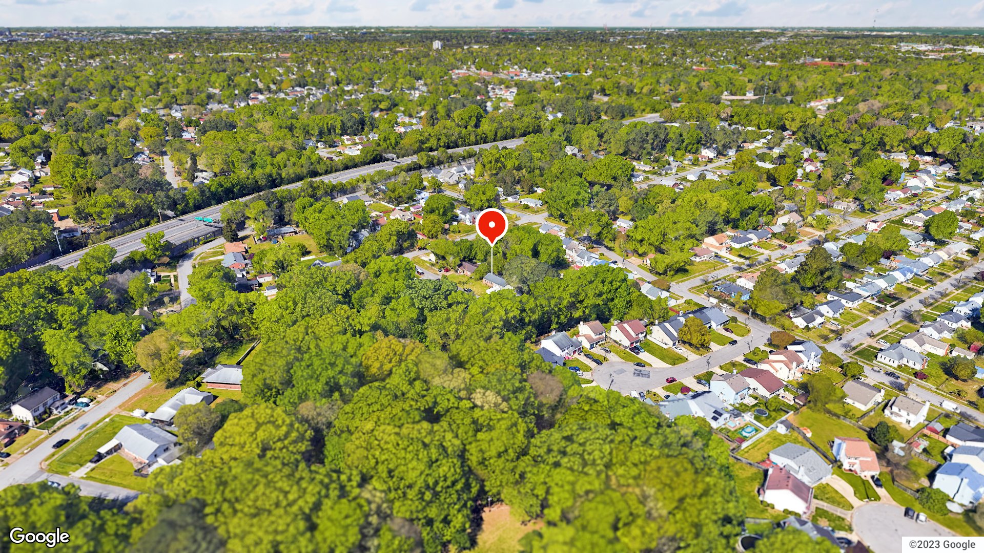 Aerial view