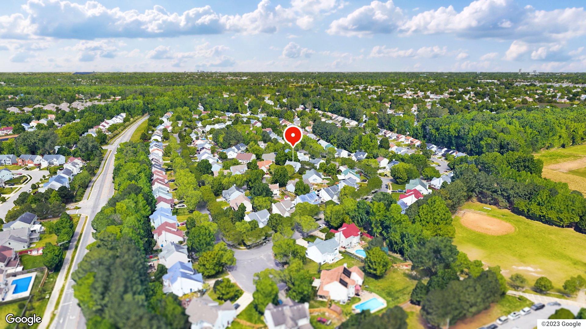 Aerial view