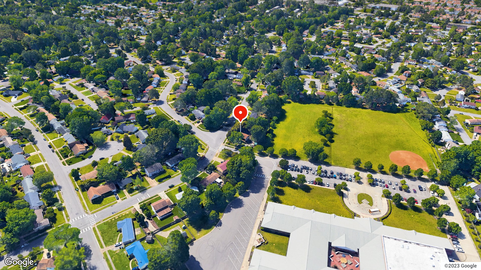 Aerial view