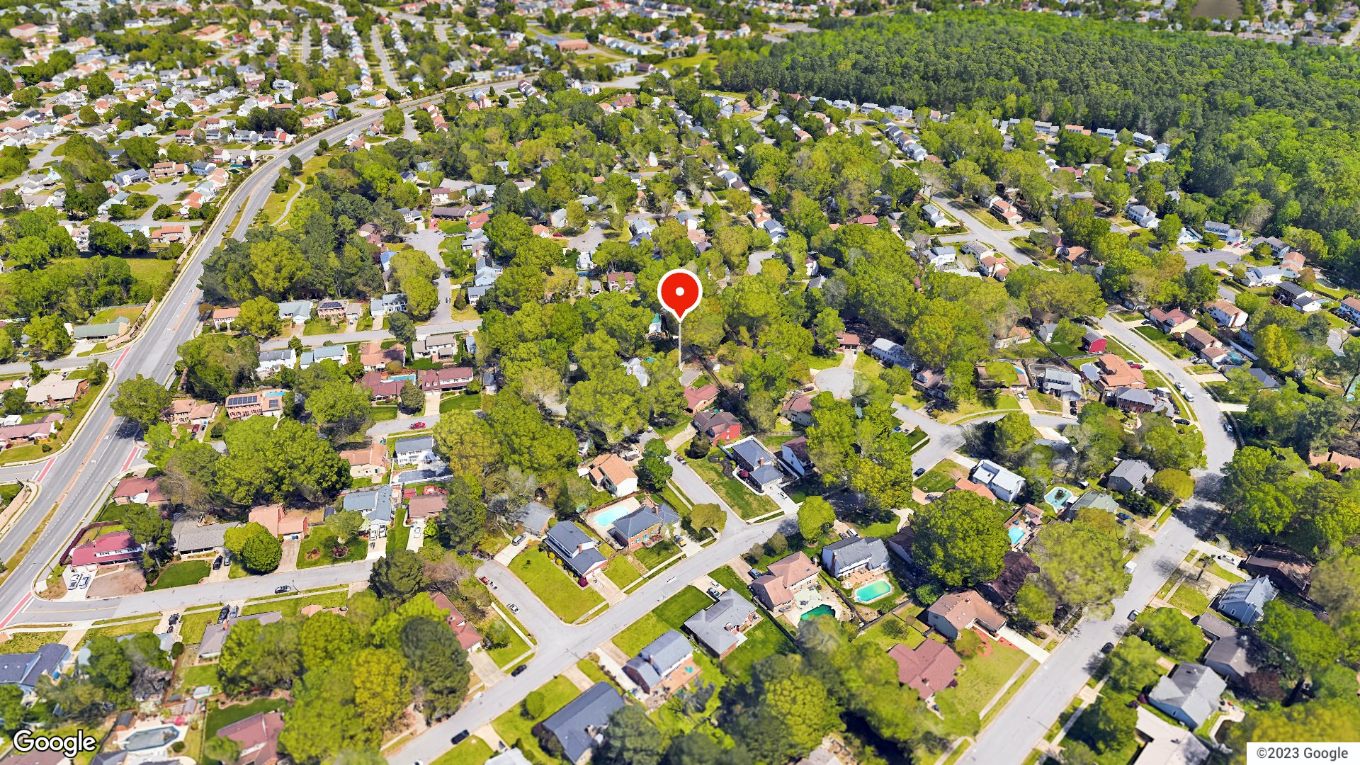 Aerial view