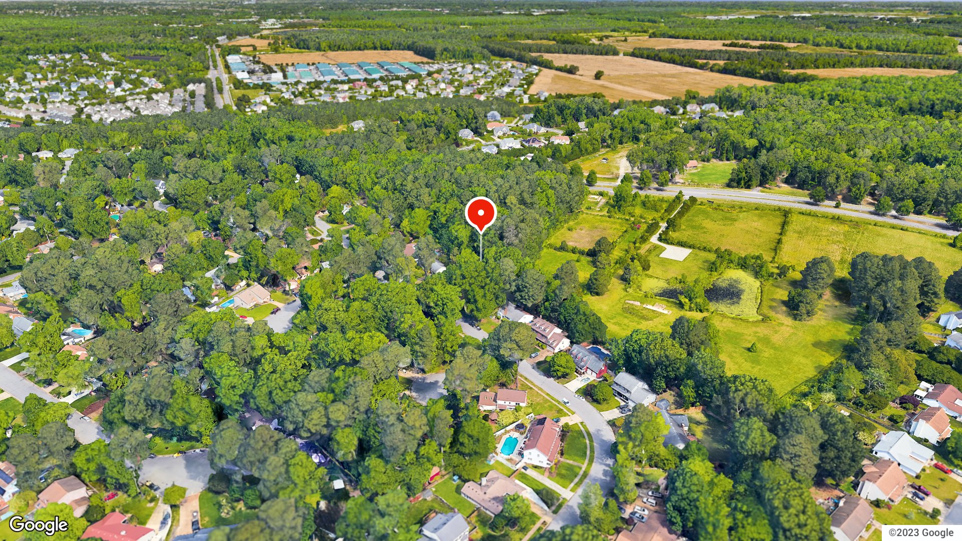 Aerial view