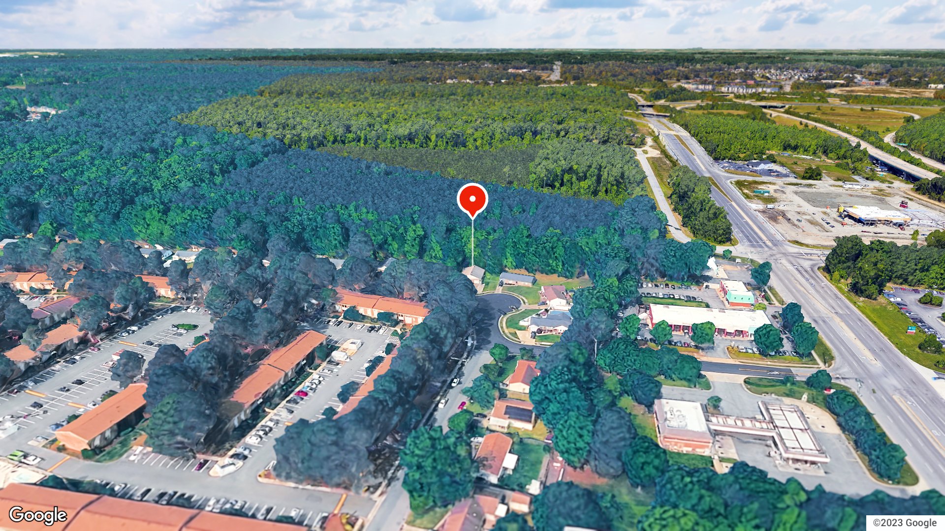 Aerial view