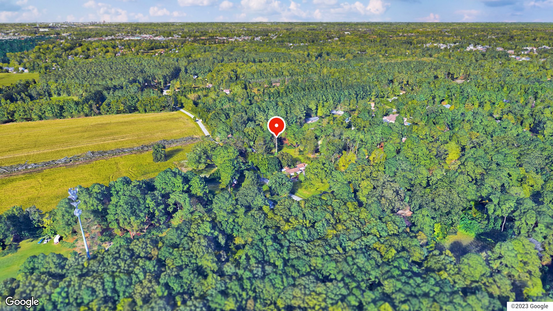 Aerial view