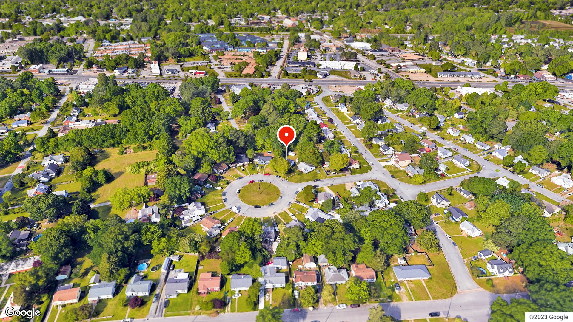 Aerial view