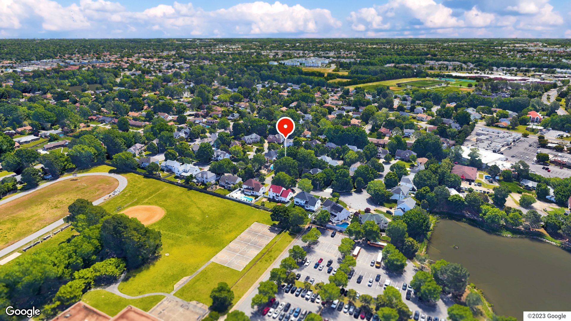 Aerial view