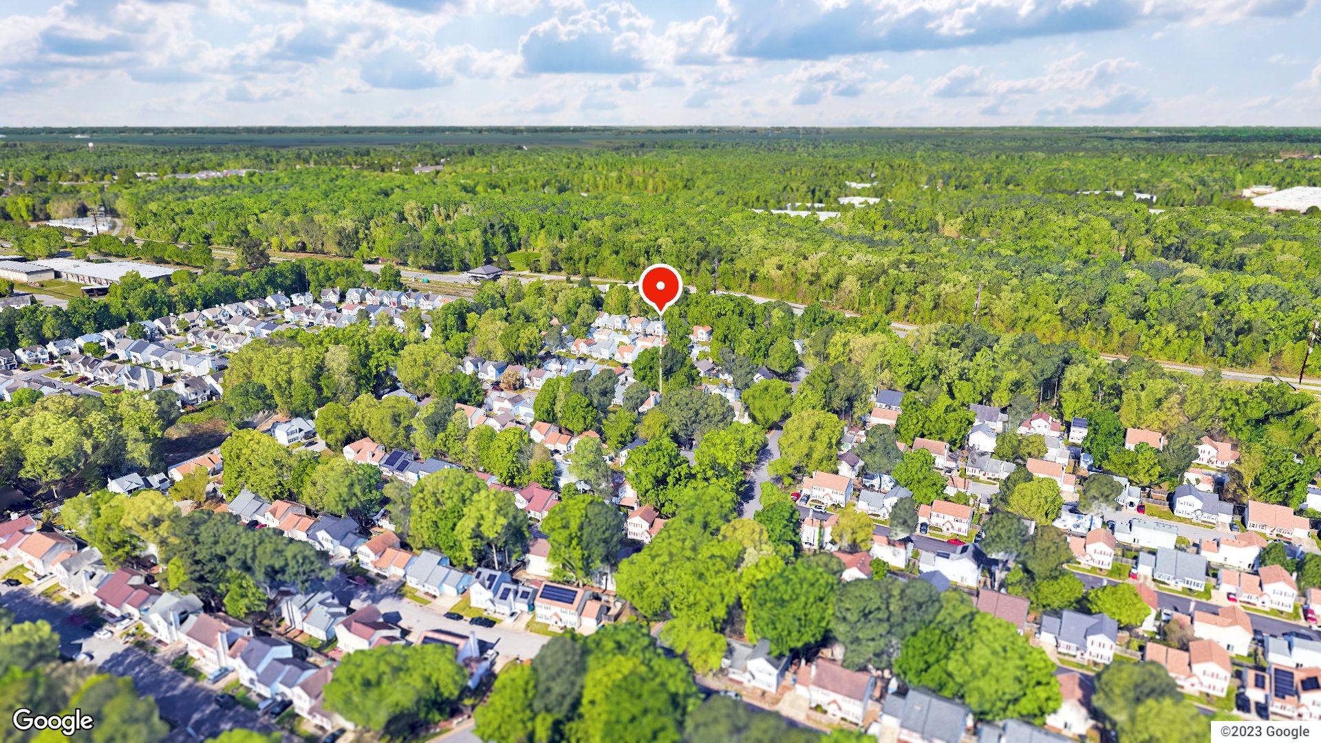 Aerial view