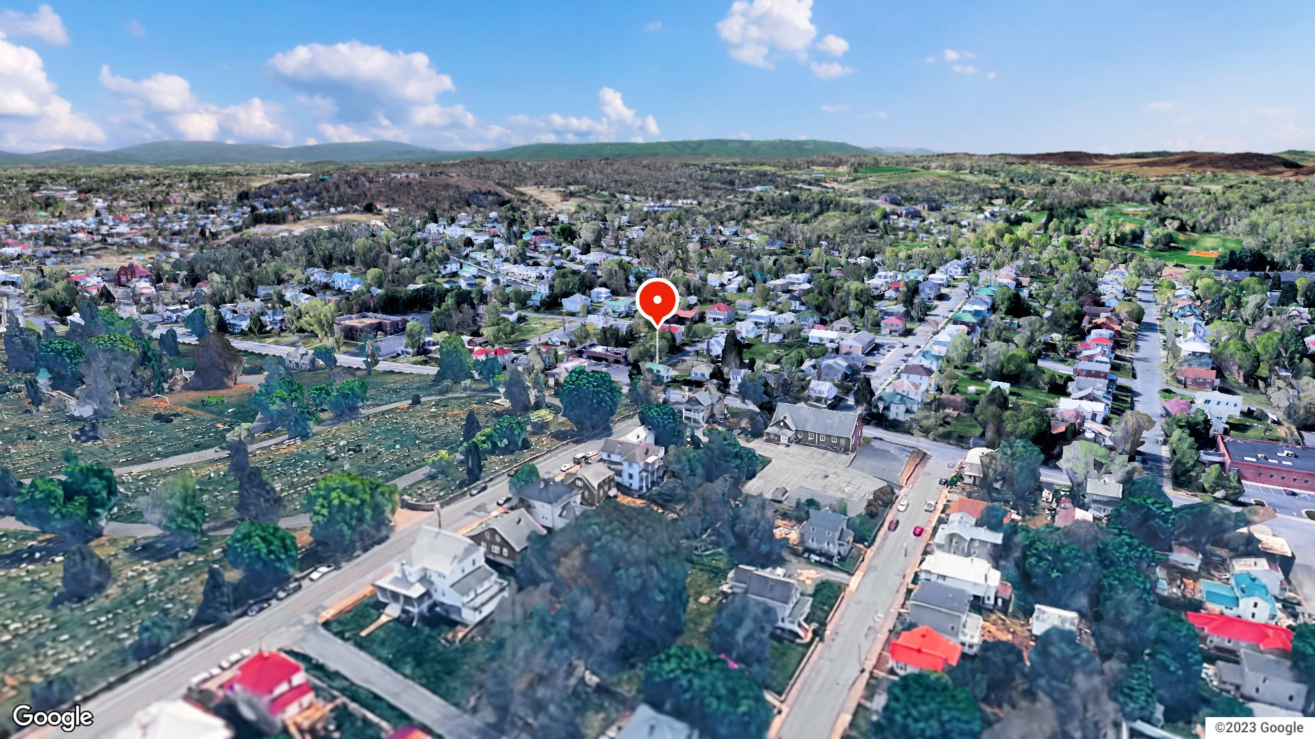 Aerial view