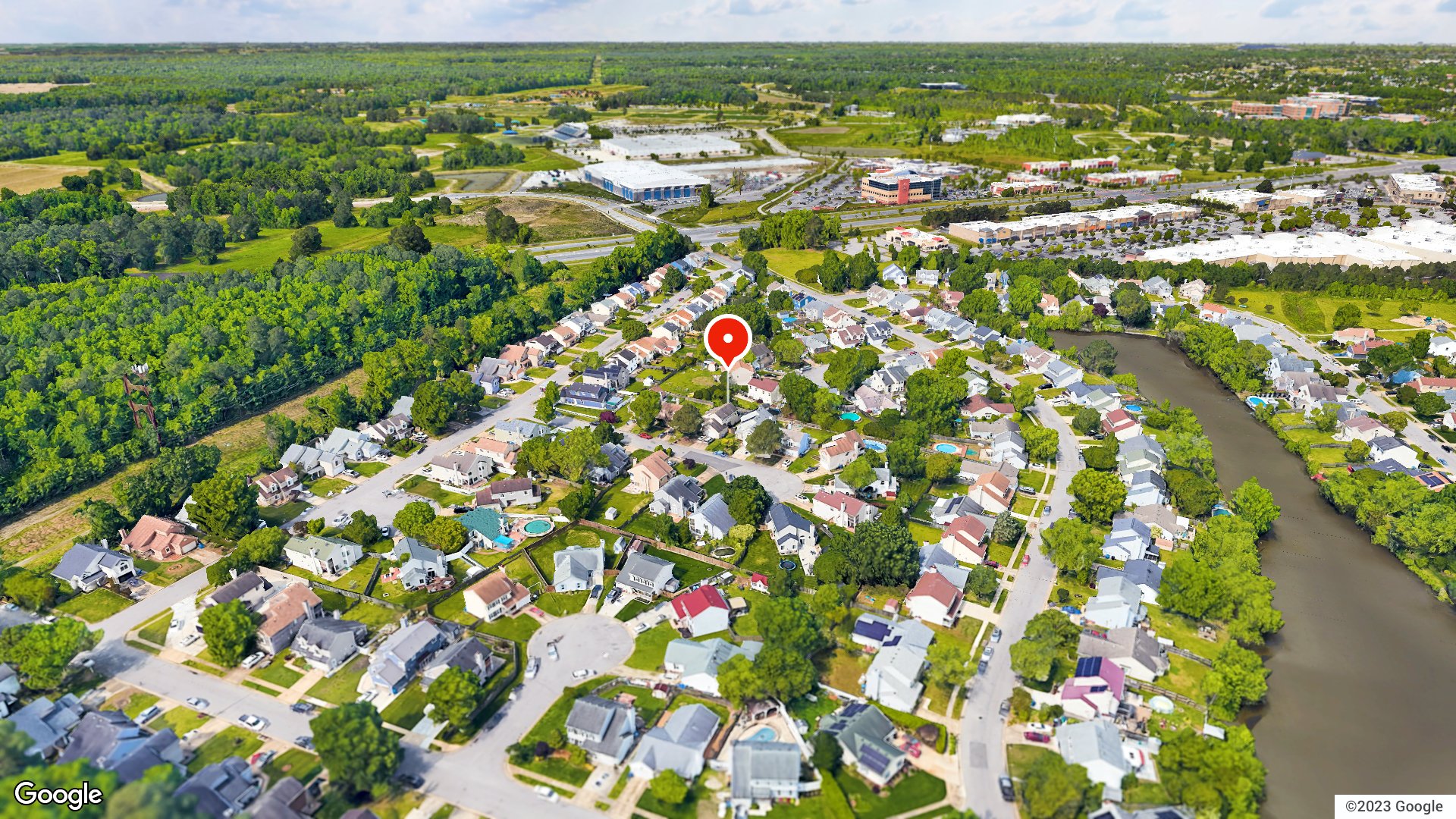 Aerial view