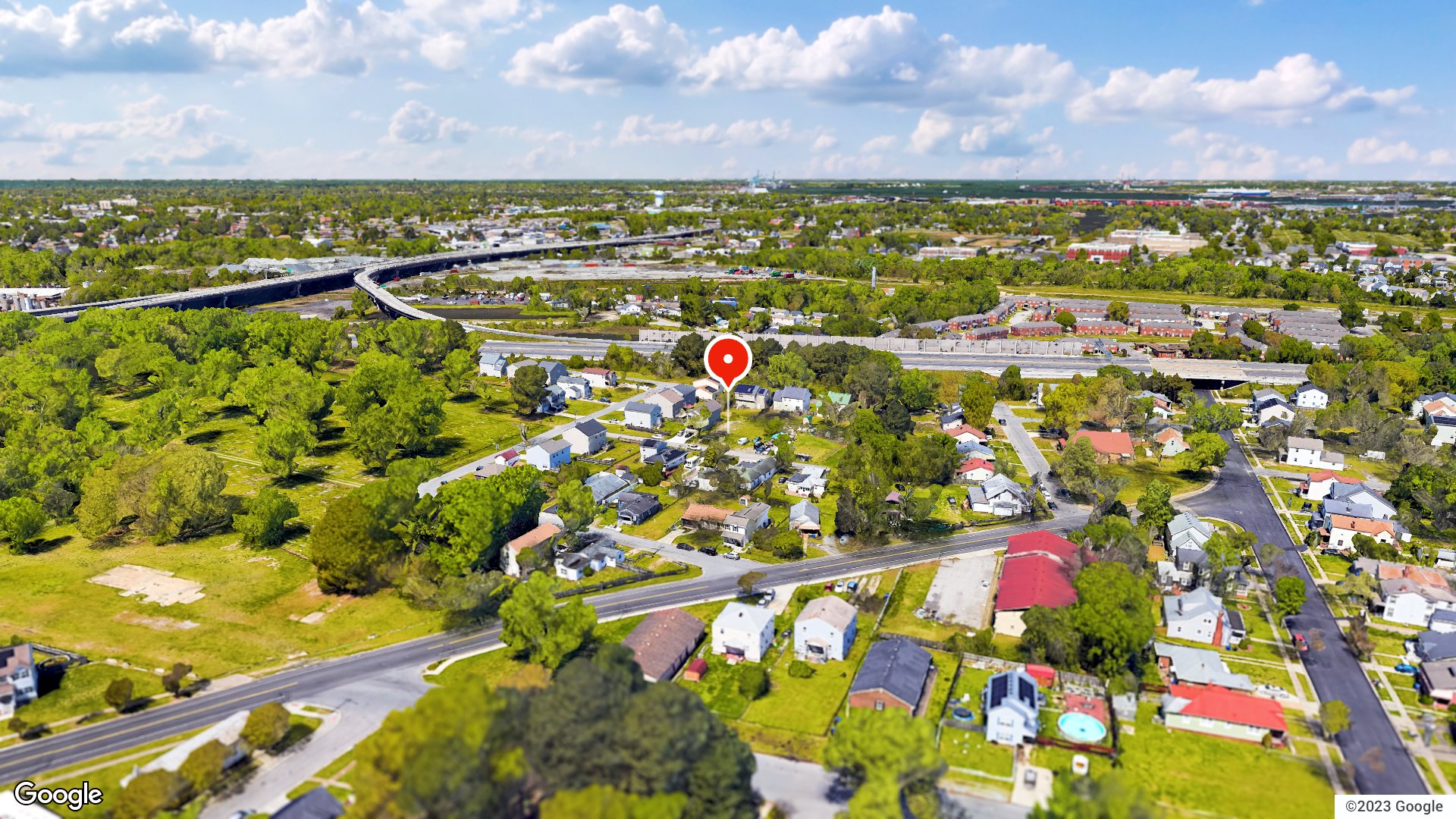 Aerial view